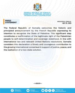 GwuaNXiXcAEGqoV-242x300 Somali Government welcome's France intention to recognize the State of Palestine.