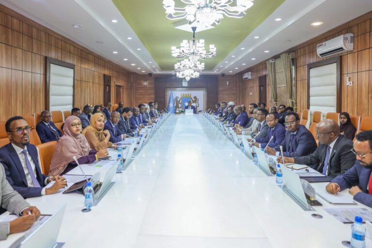 MAGACYADA XUBNAHA GUDDIGA TACLIINTA SARE EE QARANKA OO AY ANSIXIYEEN GOLAHA WASIIRADA