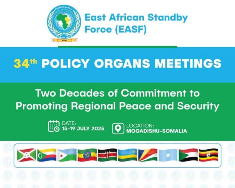 Somalia for the first time hosted Conference of Members of the Permanent Army Policy in East Africa.