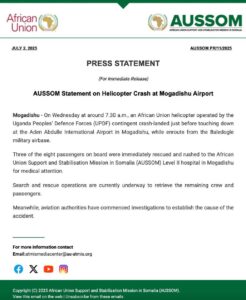 b3286e45-32e2-4fb3-95c7-37ab34e9ae0a-2-246x300 AUSSOM issued a statement on the Helicopter Crashed at Mogadishu Airport.