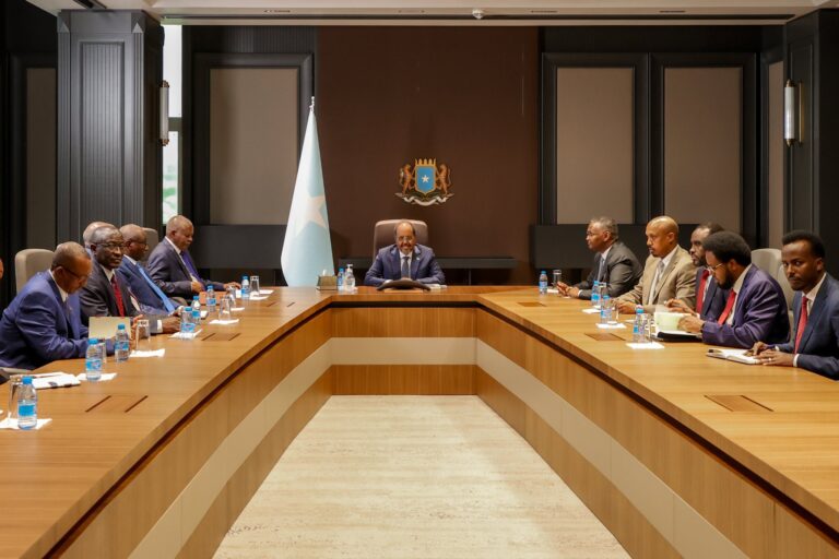 Somalia and Sudan Pledge Closer Cooperation as President Hassan Sheikh Meets Sudan’s Intelligence Chief.