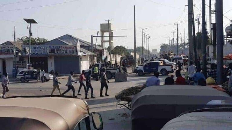 Heavy fight crashed in Hodan District this morning.