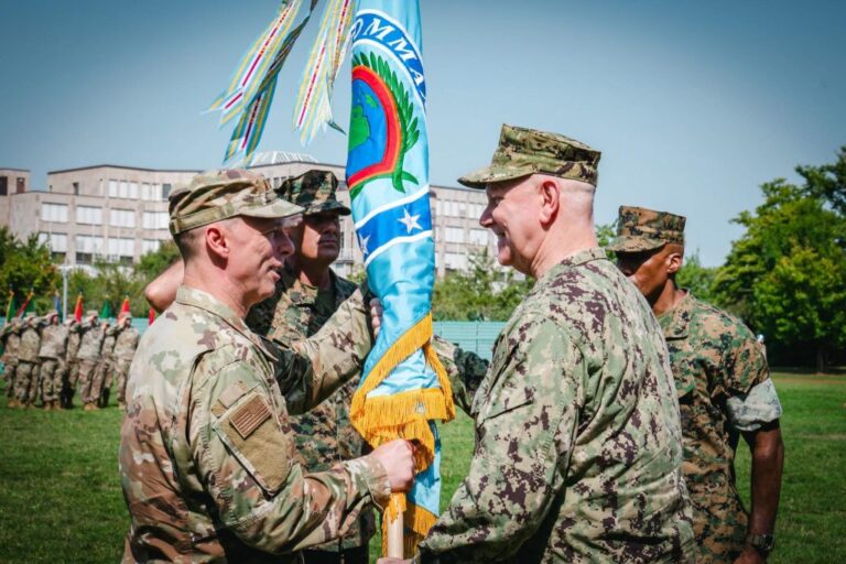 New AFRICOM commander takes office.