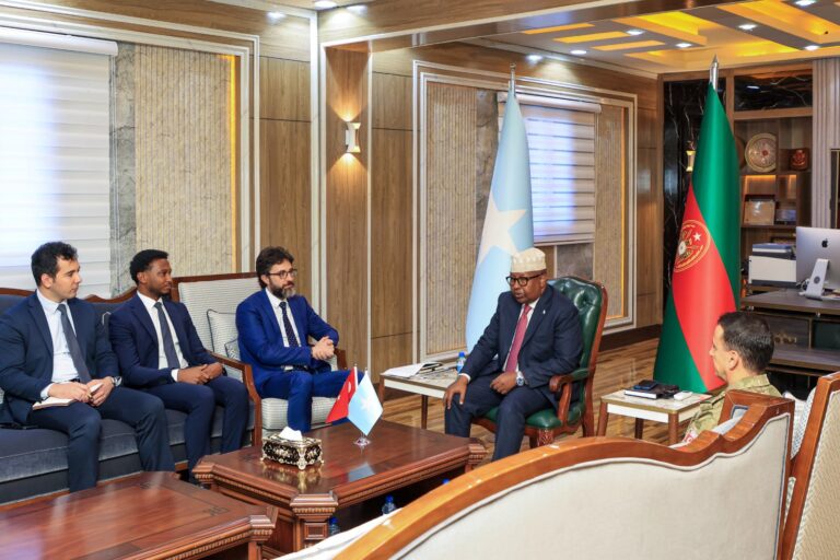 Somalia and Türkiye Reinforce Military Cooperation in High-Level Meeting.