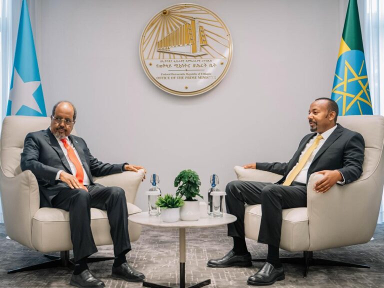 President Hassan Sheikh and PM Abiy Ahmed Hold Talks to Strengthen Somalia-Ethiopia Ties