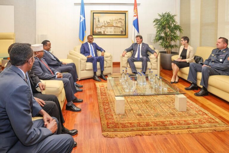 Somalia , Serbia to strengthen bilateral relations .