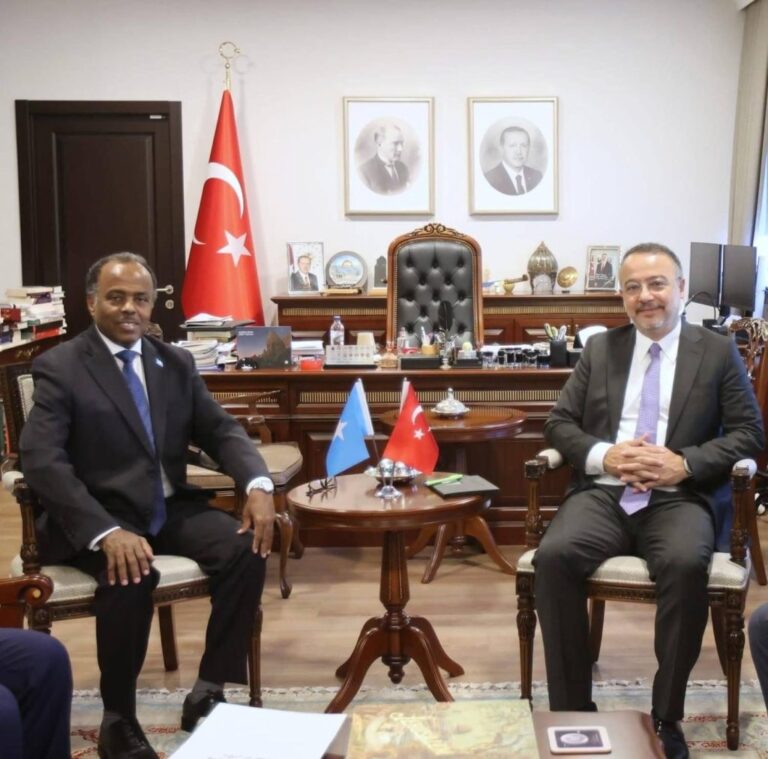 Somalia and Turkey Strengthen Ties in High-Level Bilateral Meeting.