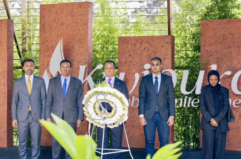 Wasiirka Arrimaha Dibadda ee Soomaaliya oo Booqasho Rasmi ah ku Tegay Rwanda.