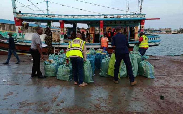 Kenyan Navy seizes Sh8.2bn meth haul, arrests six Iranians in high seas raid