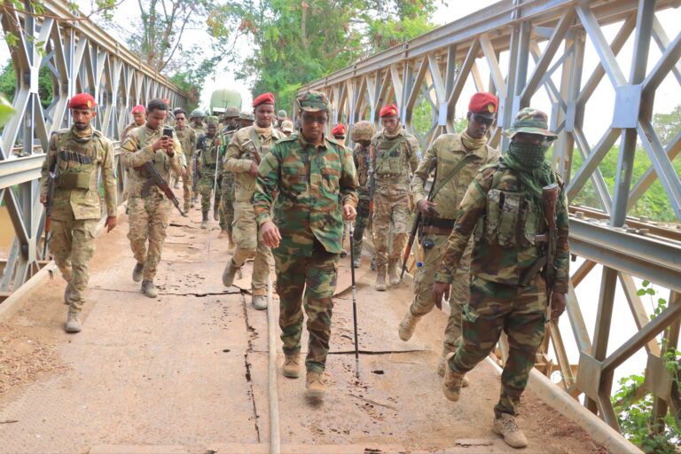 SNAF Commander Visits Liberated Awdheegle, Commends Troops’ Efforts.