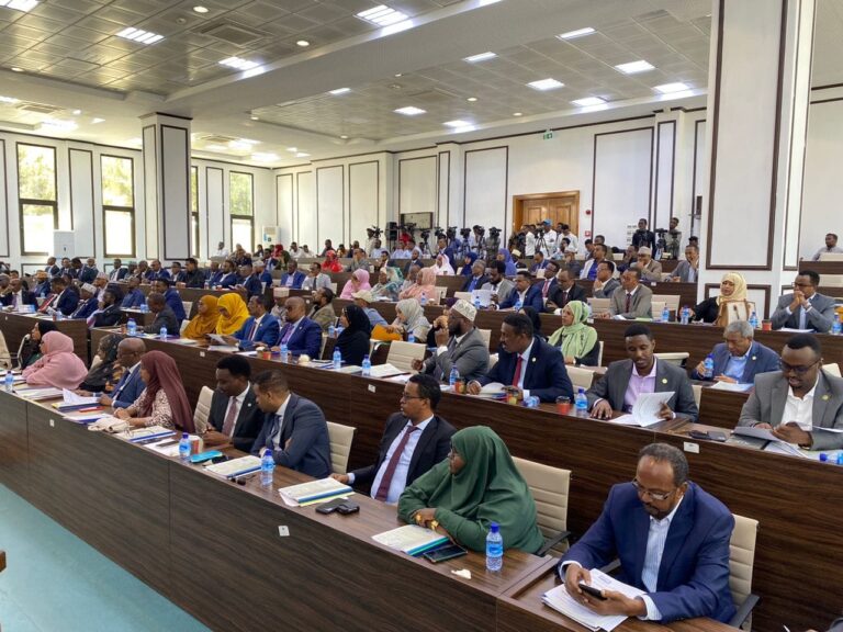 Somalia Parliament Holds First-Ever Election to East African Legislative Assembly.
