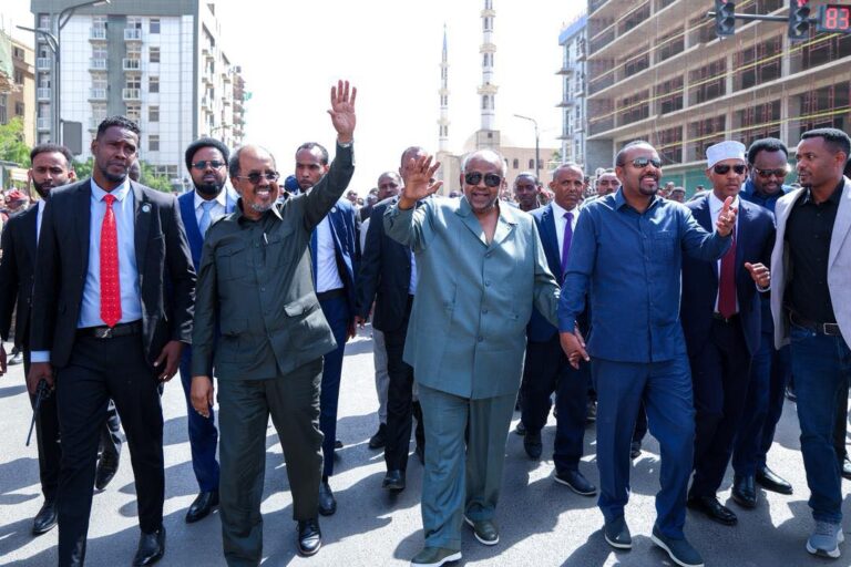 President Hassan Sheikh Holds High-Level Talks with Regional Leaders in Jigjiga